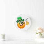 leprechaun emoji ronde klok (Huis)