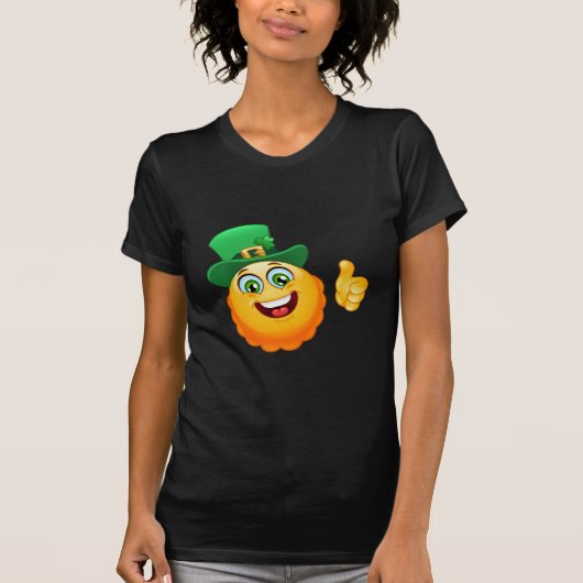 leprechaun emoji t-shirt (Voorkant)