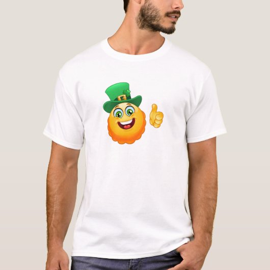 leprechaun emoji t-shirt (Voorkant)