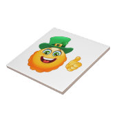 leprechaun emoji tegeltje (Zijkant)