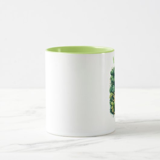 Leprechaun en bier mok (Midden)