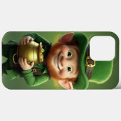 Leprechaun en Pot of Gold iPhone / iPad hoesje (Achterkant (horizontaal))