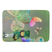 Leprechaun en Shamrock Bath Mat (Voorkant)