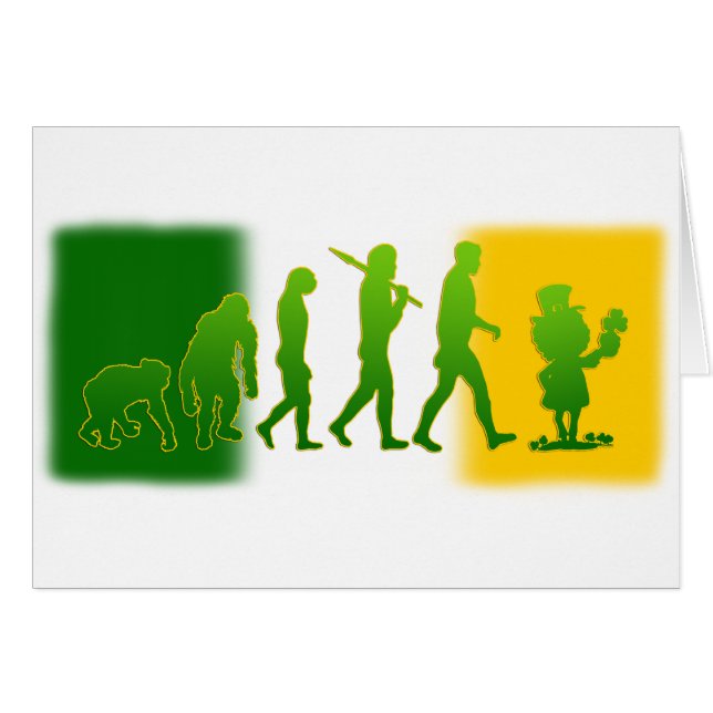 Leprechaun-evolutie (Voorkant Horizontaal)