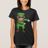 Leprechaun Floss Dance  St Patrick Day T-shirt (Voorkant)