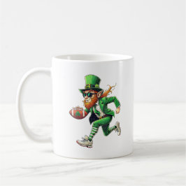 Leprechaun Football St Patrick's Day Sportliefde Koffiemok