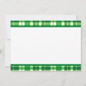 Leprechaun Frog Birthday Party Invitation Kaart (Achterkant)