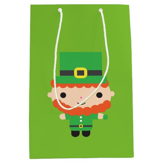 Leprechaun Gift Bag Medium Cadeauzakje (Voorkant)