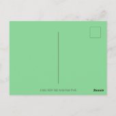 LEPRECHAUN GIRAFFE, COLORFUL ST. PATRICK'S DAG BRIEFKAART (Achterkant)