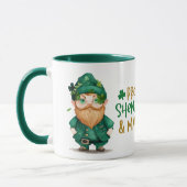 Leprechaun Gnome Prone aan Shenanigans Mok (Links)