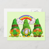 Leprechaun Gnomes Briefkaart (Voorkant / Achterkant)
