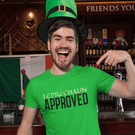Leprechaun goedgekeurd Shirt