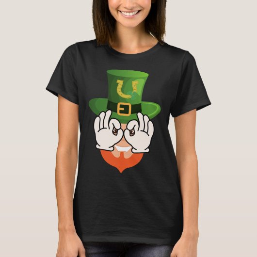 Leprechaun Griddy Dance St Patricks Dag Kinder T-shirt (Voorkant)