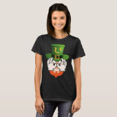 Leprechaun Griddy Dance St Patricks Dag Kinder T-shirt (Voorkant volledig)