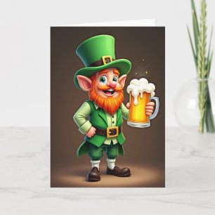 Leprechaun Groene Tankard Kaart