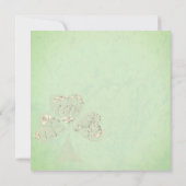 Leprechaun "Happy St. Patrick's Day" Bedankkaart (Achterkant)