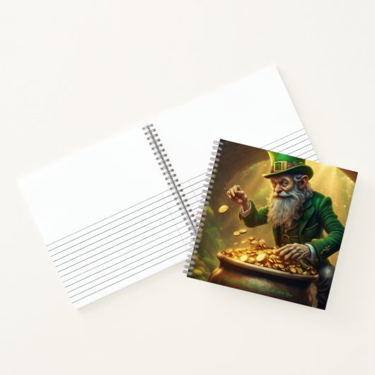 Leprechaun Hardcover Notitieboek (Binnen)