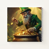 Leprechaun Hardcover Notitieboek (Achterkant)