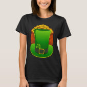 Leprechaun Hat Lucky St Patricks Day T-shirt (Voorkant)