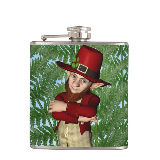 Leprechaun Heupfles (Voorkant)