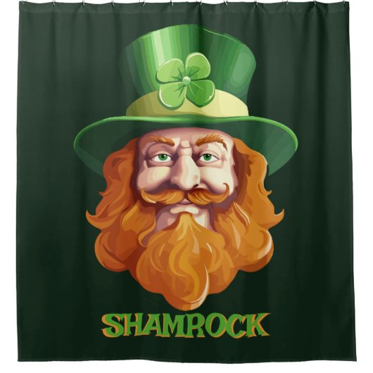 Leprechaun Hideaway Douchegordijn (Voorkant)