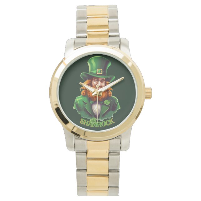 Leprechaun Hideaway Horloge (Voorkant)