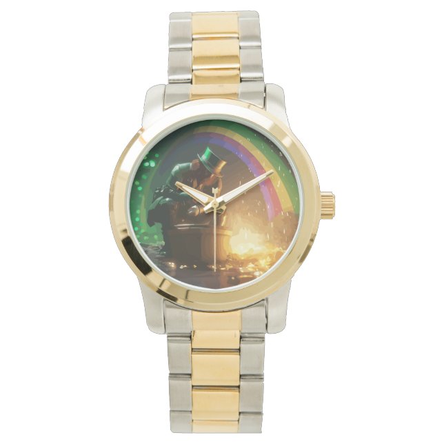 Leprechaun Hideaway Horloge (Voorkant)