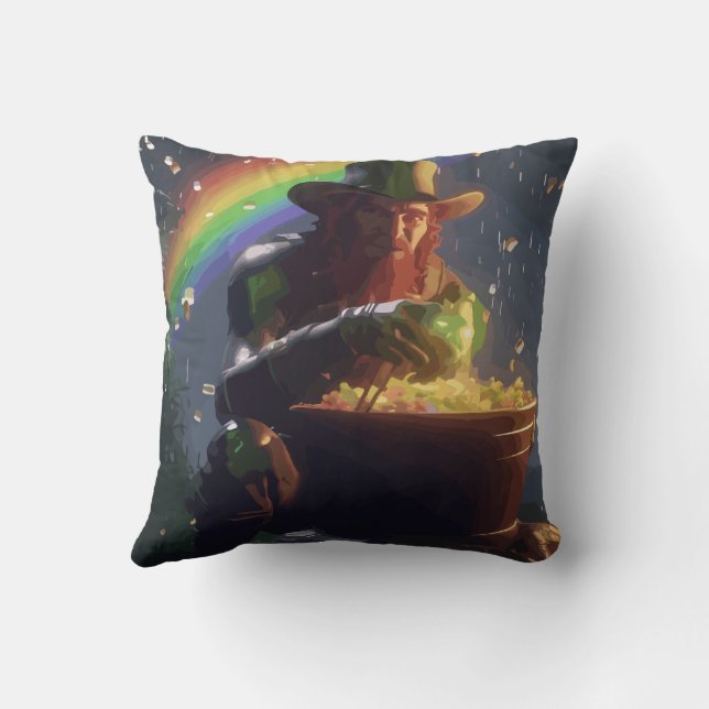 Leprechaun Hideaway Kussen (Achterkant)