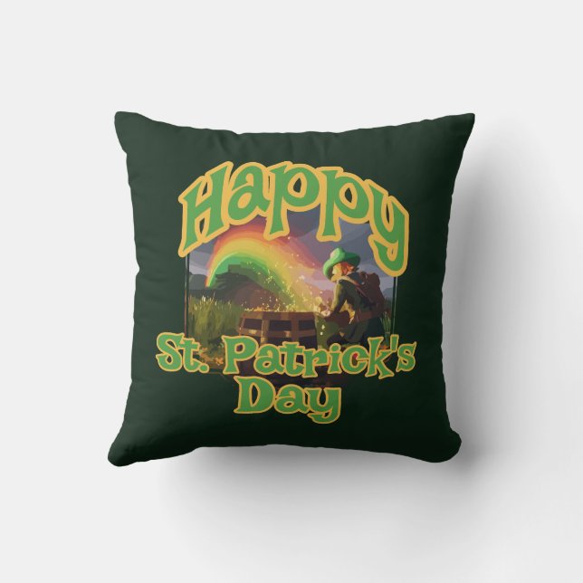 Leprechaun Hideaway Kussen (Achterkant)