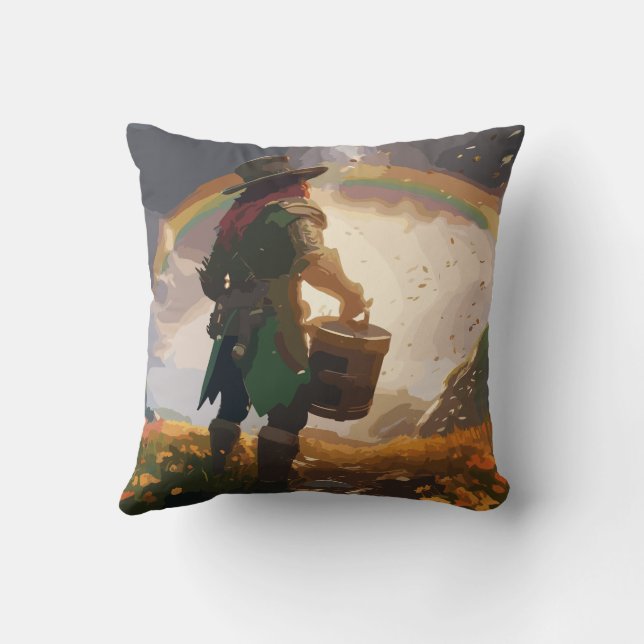 Leprechaun Hideaway Kussen (Achterkant)