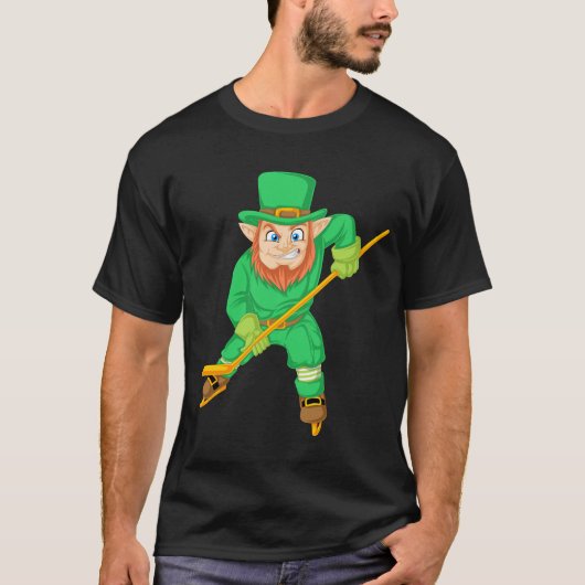 leprechaun hockey t-shirt (Voorkant)