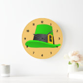 Leprechaun-hoed met gesp grote klok (Huis)