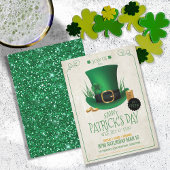 Leprechaun Hoed St. Patrick's Day Feest ID636 Kaart