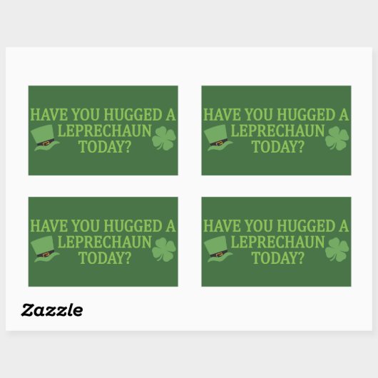 Leprechaun Hug stickers (Vel)