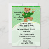 Leprechaun Hunt Uitnodiging (Voorkant)