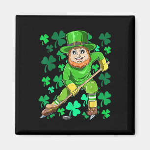 Leprechaun Ijsveld Hockey Grappige St. Patrick's D Magneet