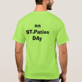 leprechaun , ik ben met leprechaun t-shirt (Achterkant)