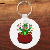 Leprechaun in Alabama Sleutelhanger (Voorkant)