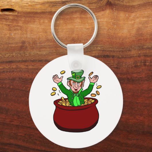 Leprechaun in Alabama Sleutelhanger (Voorkant)