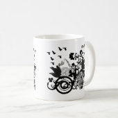 Leprechaun in het zwart koffiemok (Voorkant rechts)