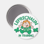 Leprechaun in opleiding magneet (Voorkant / Achterkant)