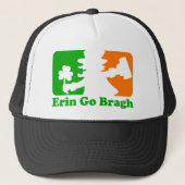 Leprechaun Insignia: Erin Go Bragh Trucker Pet (Voorkant)