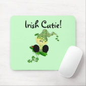 Leprechaun Irish Cutie Tshirts and Gifts Muismat (Met muis)