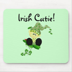 Leprechaun Irish Cutie Tshirts and Gifts Muismat