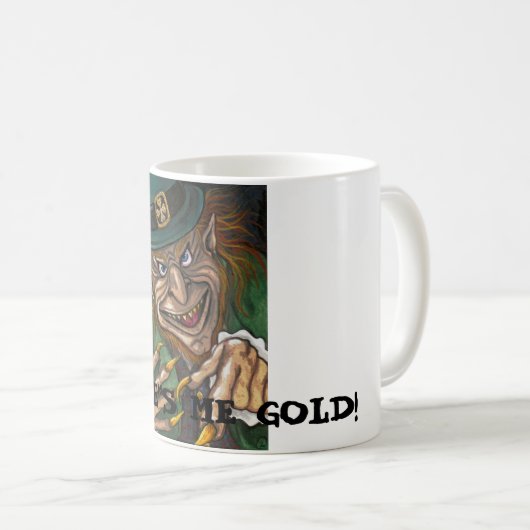 LEPRECHAUN Irish Mok (Voorkant rechts)