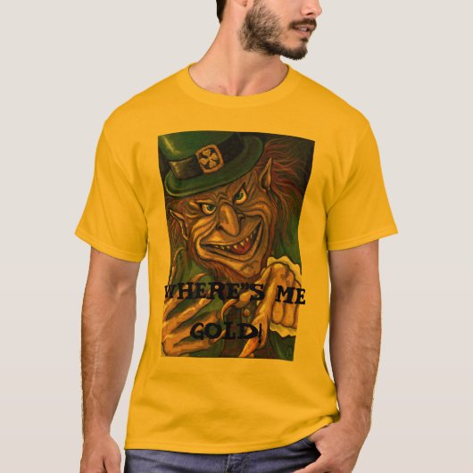 LEPRECHAUN Irish Shirt (Voorkant)