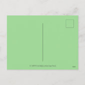 LEPRECHAUN IRISH SQUIRREL, ST. PATRICK'S DAG Lucky Feestdagenkaart (Achterkant)