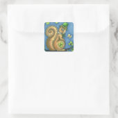 LEPRECHAUN IRISH SQUIRREL, STICKER VAN LEPRECHAUN (Tas)