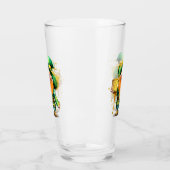 Leprechaun kabouter St. Patrick's Day geluk Glas (Links)