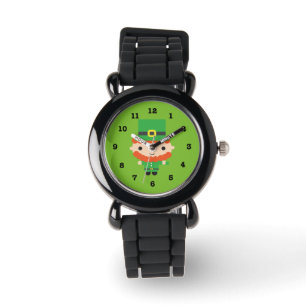 Leprechaun Kind Watch (met cijfers) Horloge